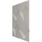 Ekena Millwork 19 5/8in. W x 19 5/8in. H Bradley EnduraWall Decorative 3D Wall Panel Covers 2.67 Sq. Ft. WP20X20BYBAL - alternate 5